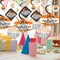 Basketball - Let The Madness Begin - College Basketball Party Hanging Decor - Party Decoration Swirls - Set of 40